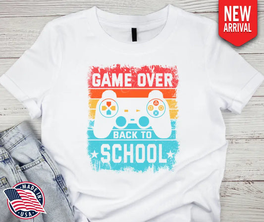Time For School – White Small / Short Shirt