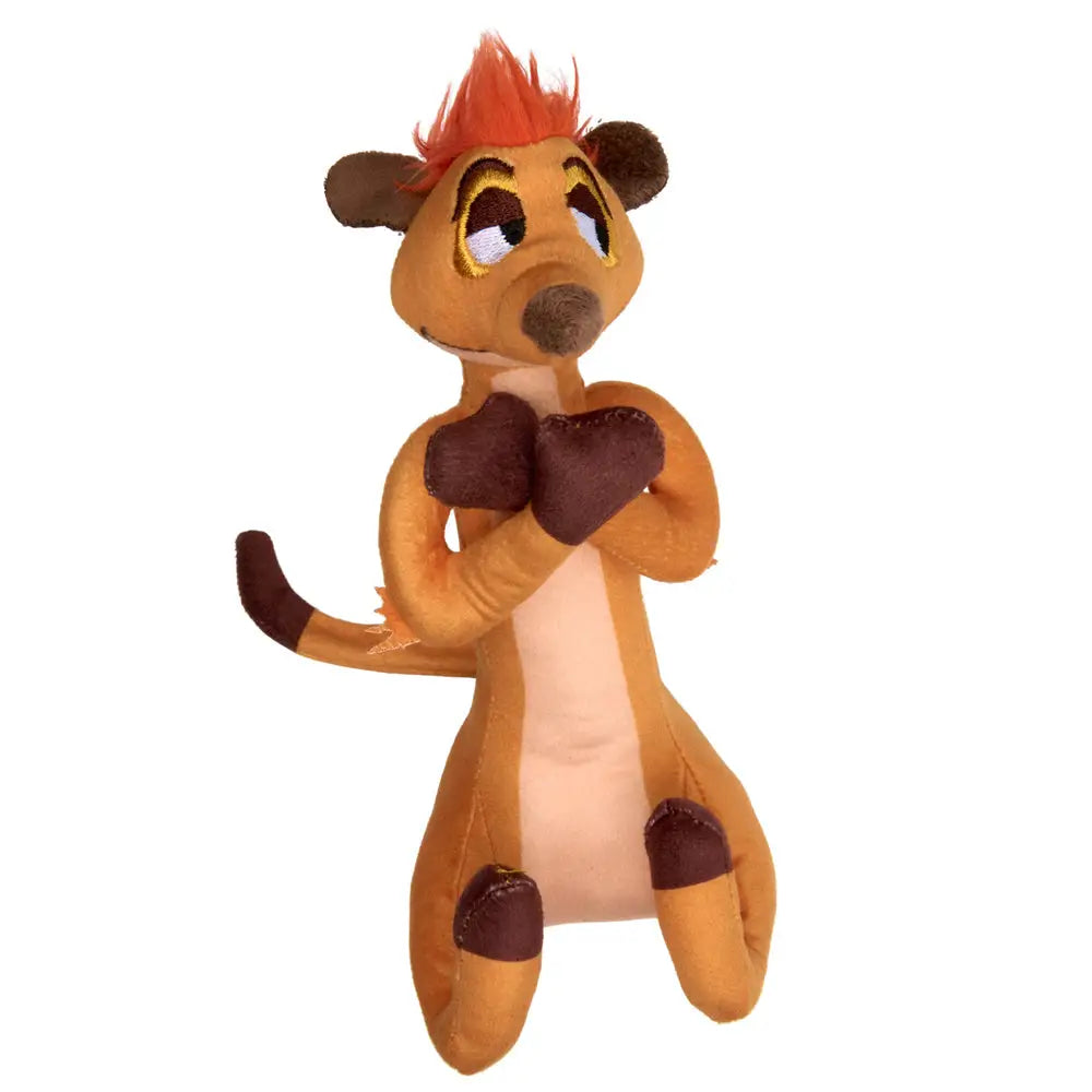 Dog Toy Squeaker Plush - Disney The Lion King Timon Full Body Pose - Dog Toy Squeaky Plush