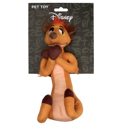 Dog Toy Squeaker Plush - Disney The Lion King Timon Full Body Pose - Dog Toy Squeaky Plush