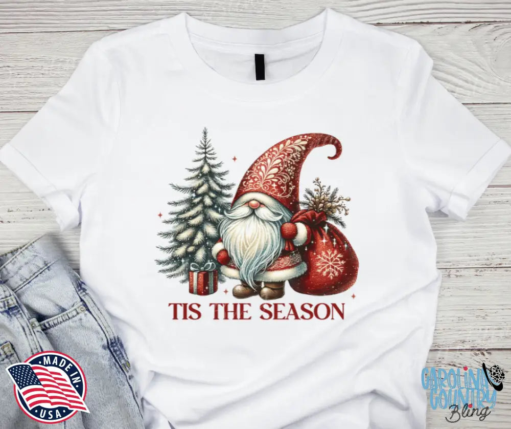 Tis The Season – White Small / Short Shirt