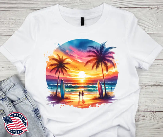 Toes In The Sand – Multi Shirt