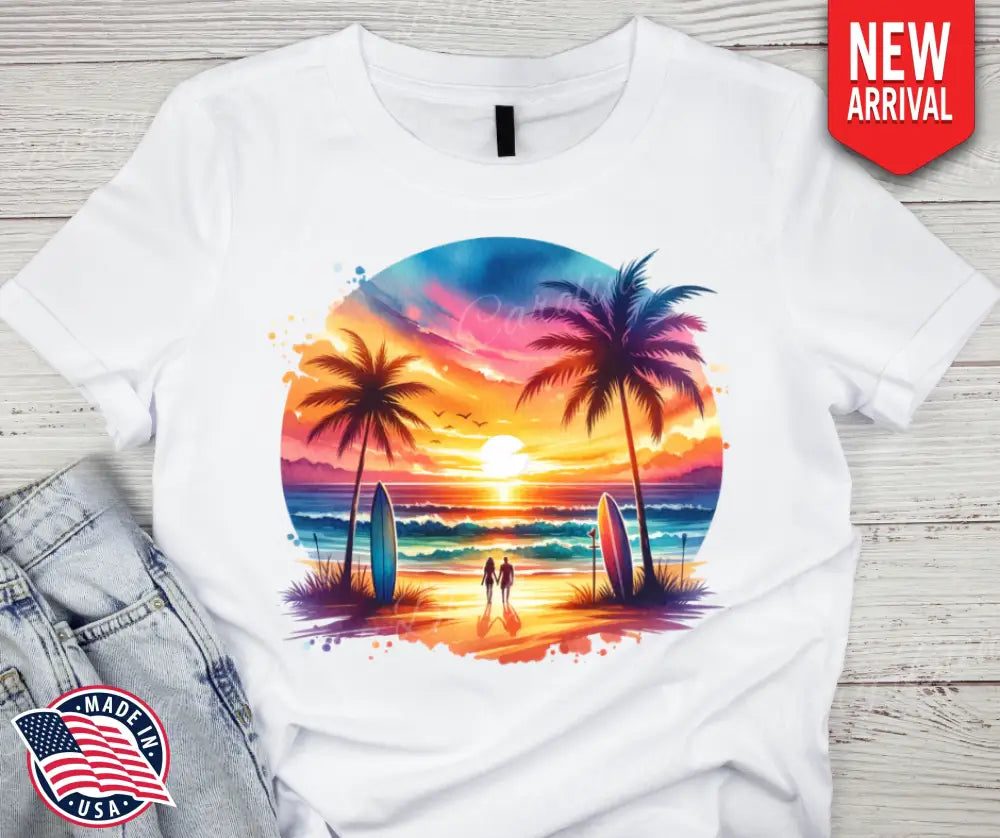 Toes In The Sand – Multi Shirt