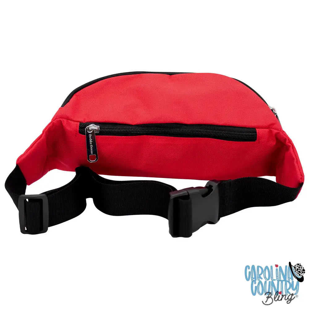 Fanny Pack - Tom and Jerry Smiling Pose Red Fanny Packs