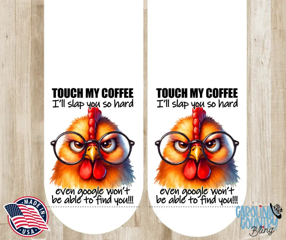 Touch My Coffee – Multi Socks