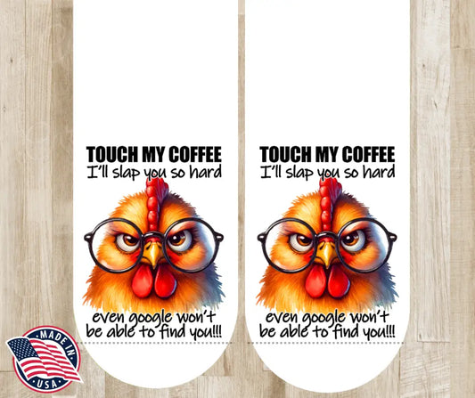 Touch My Coffee – Multi Socks