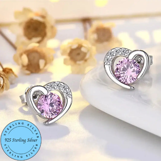Touch Of Sparkle – Pink Earrings