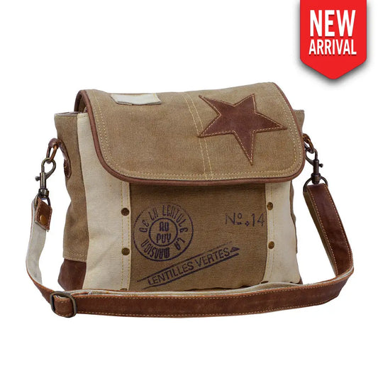 Leather Star Shoulder Bag - Bags