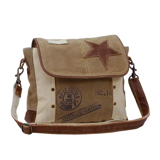 Leather Star Shoulder Bag - Bags