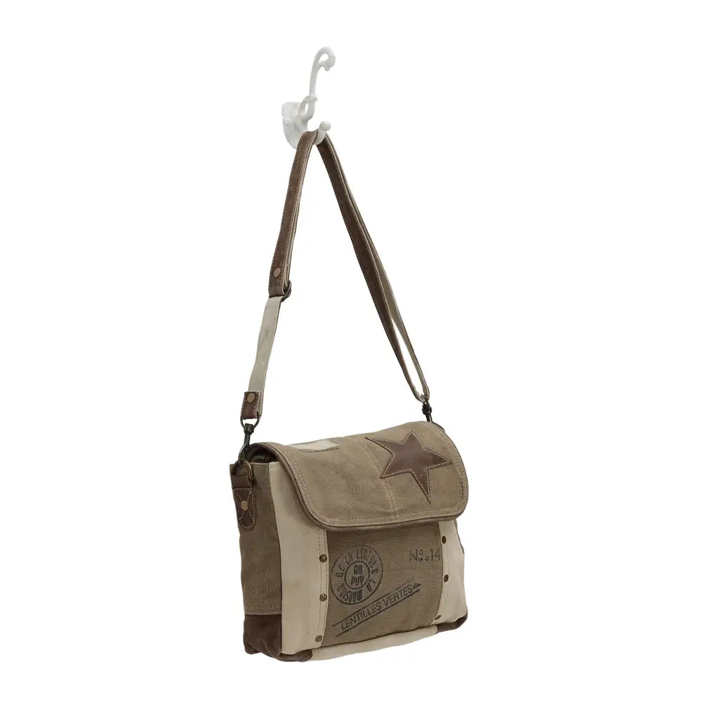 Leather Star Shoulder Bag - Bags
