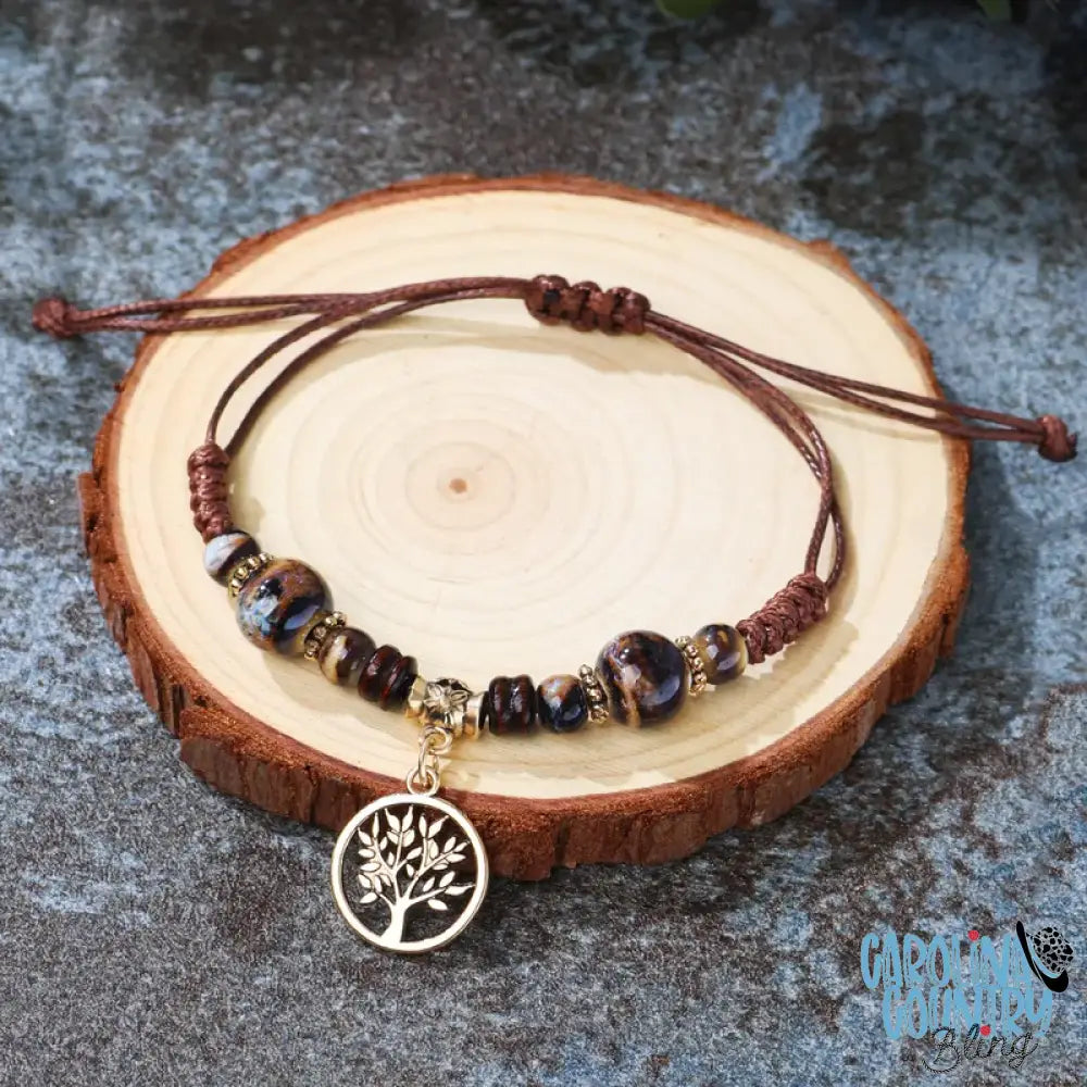 Tree Of Life – Brown Bracelet