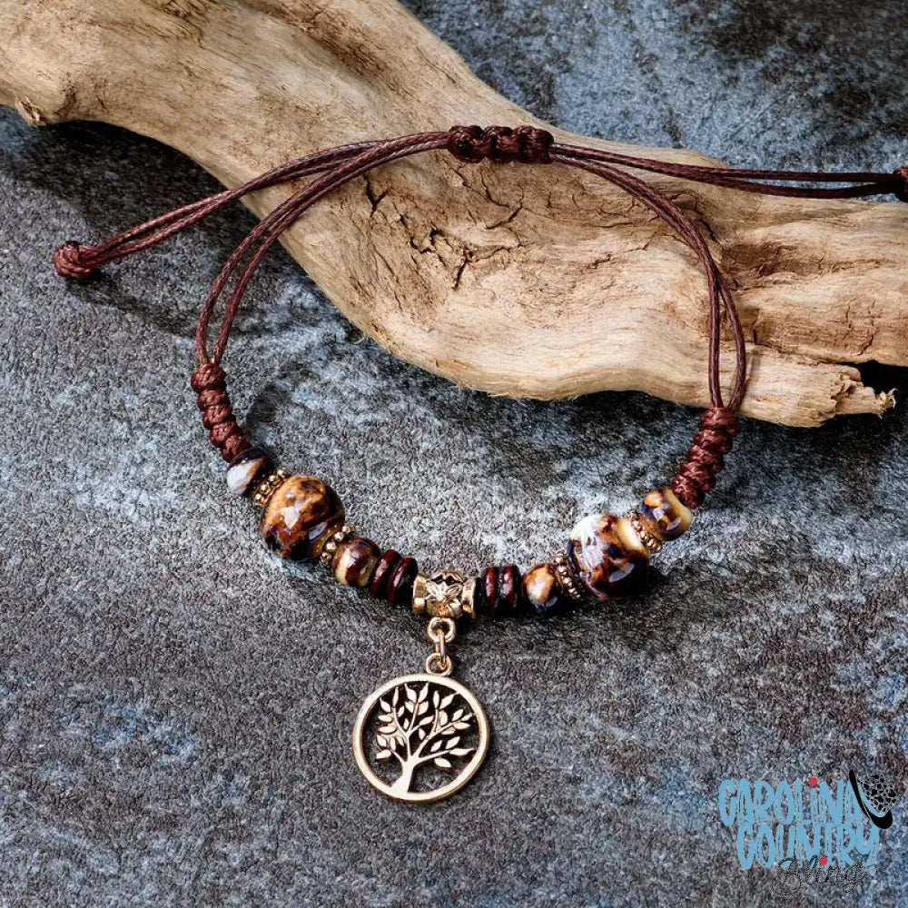 Tree Of Life – Brown Bracelet