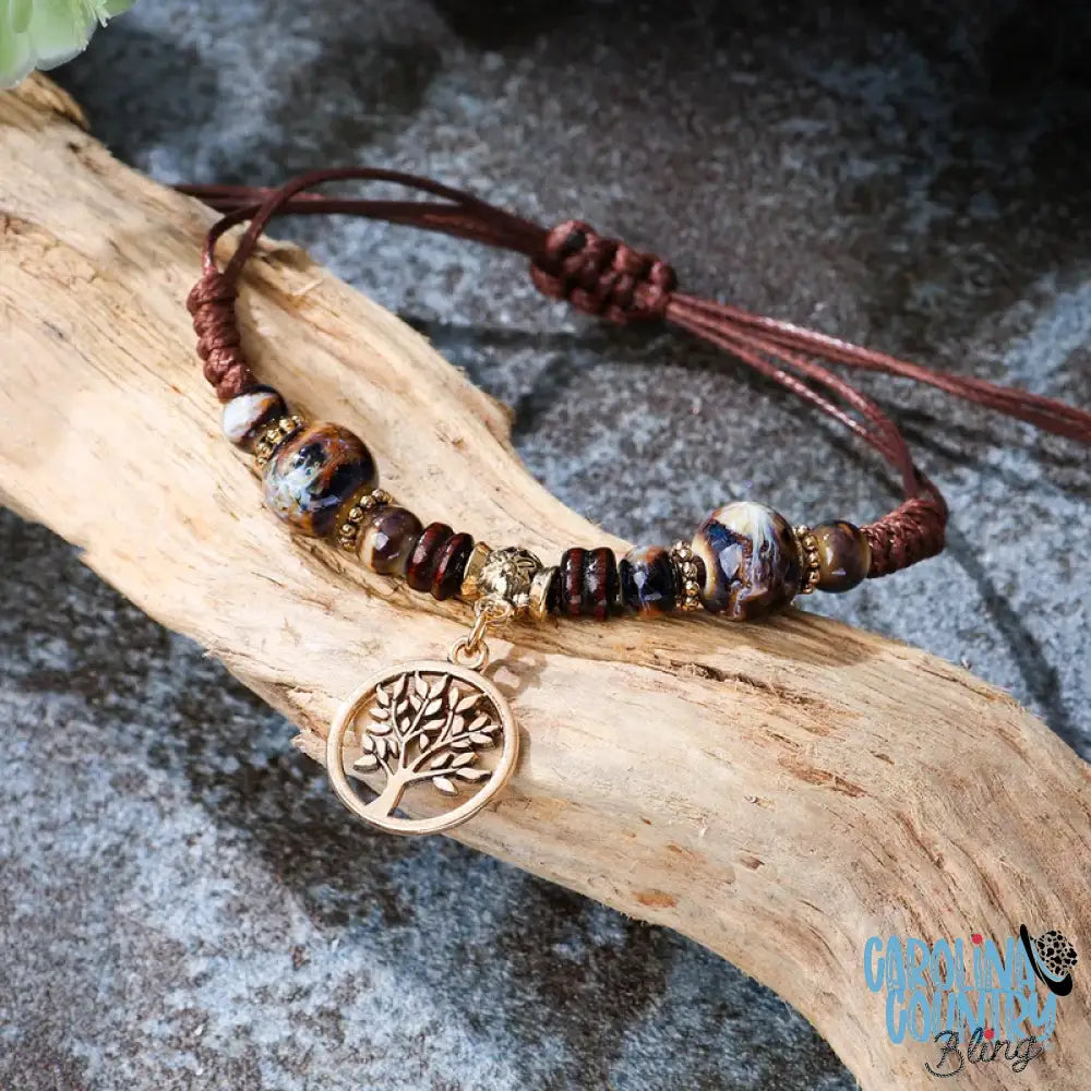 Tree Of Life – Brown Bracelet