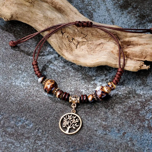 Tree Of Life – Brown Bracelet