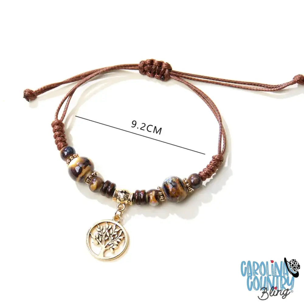 Tree Of Life – Brown Bracelet