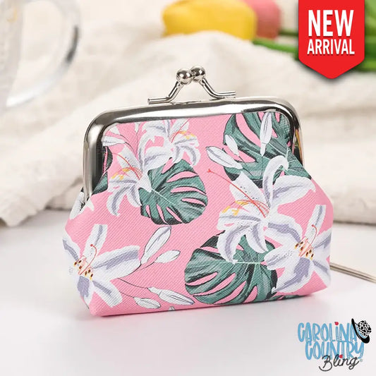 Tropical – Pink Purse/Bag