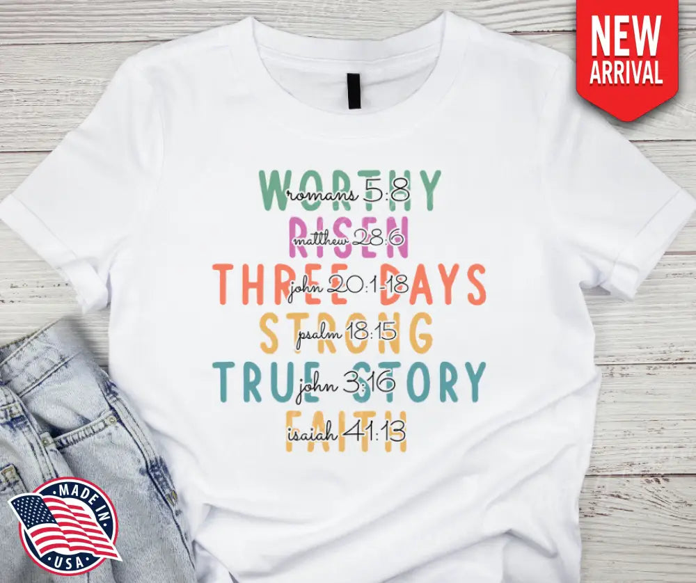 True Story – White Small / Short Shirt