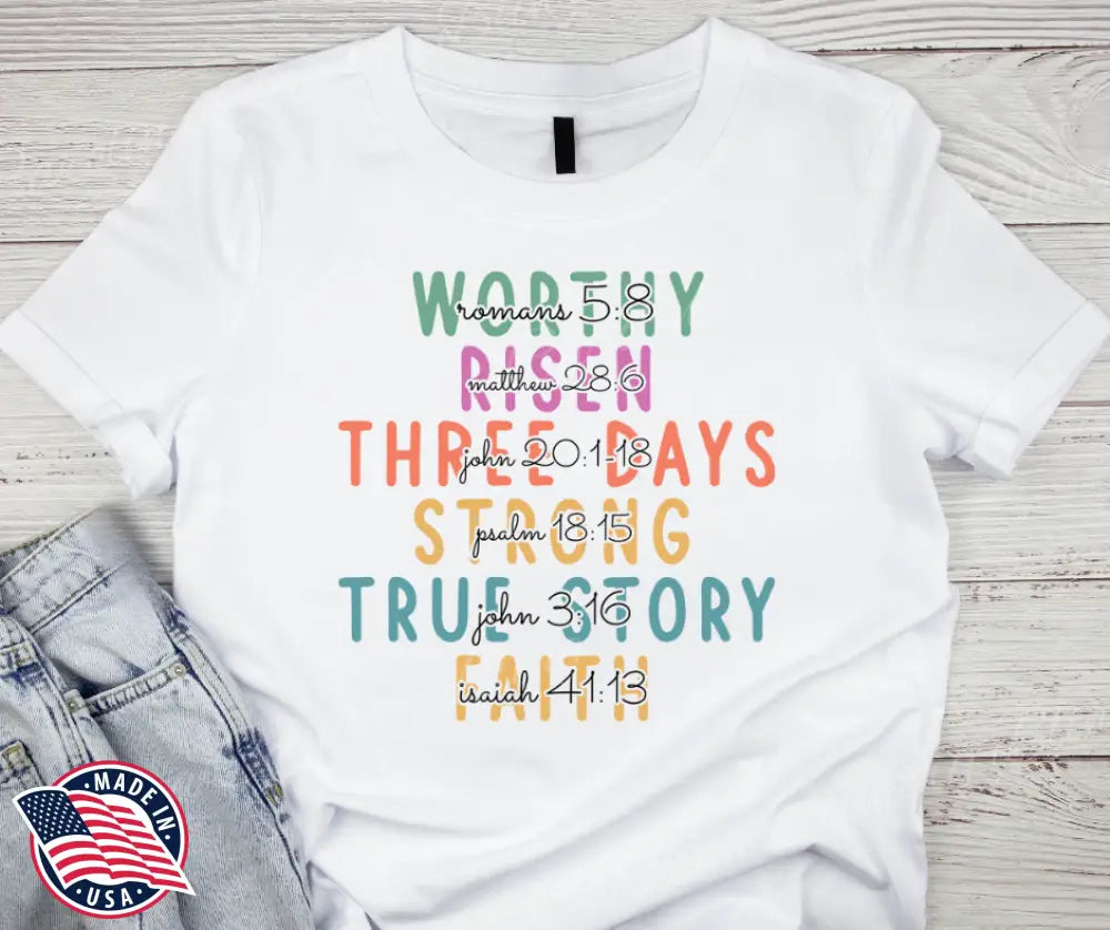 True Story – White Small / Short Shirt