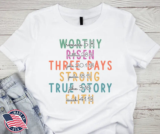 True Story – White Small / Short Shirt