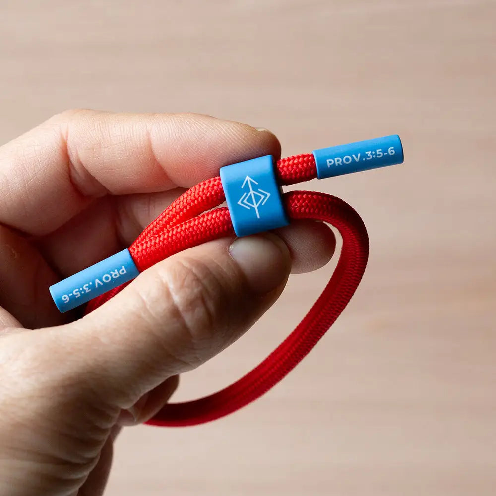 Trust His Plan Proverbs 3:5-6 bracelet