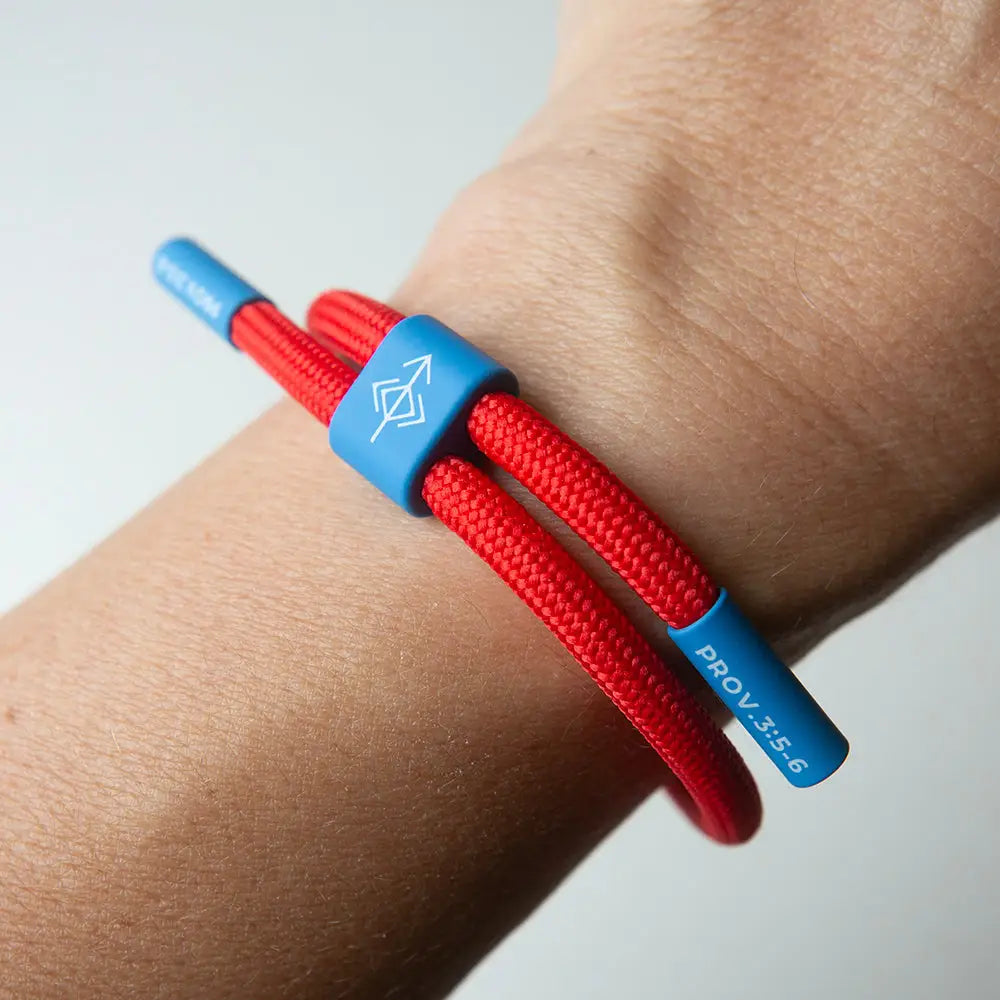 Trust His Plan Proverbs 3:5-6 bracelet