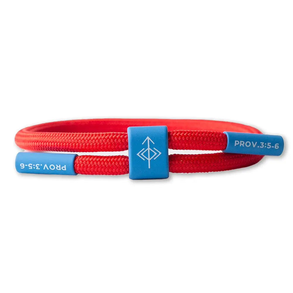 Trust His Plan Proverbs 3:5-6 bracelet