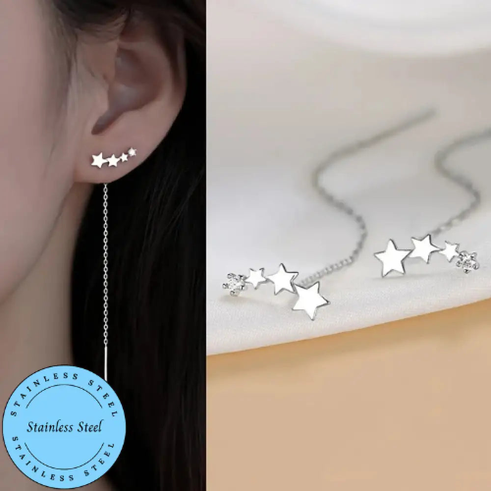 Twinkle Twinkle – Silver Earrings
