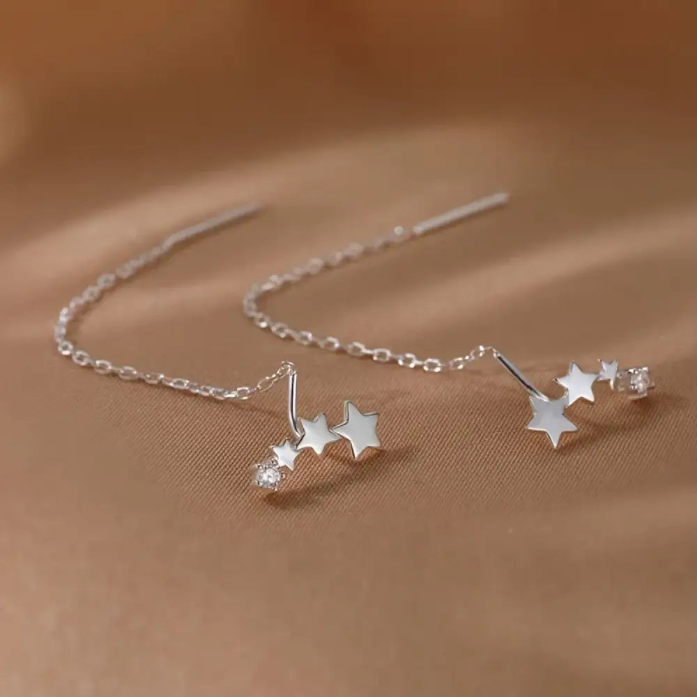 Twinkle Twinkle – Silver Earrings