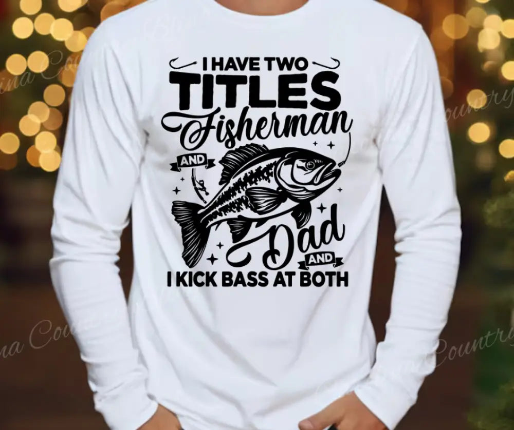 Two Titles – Multi Small / White Long Sleeve Shirt