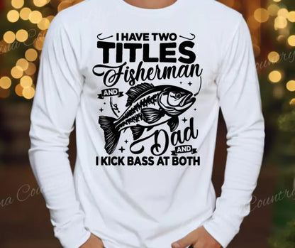 Two Titles – Multi Small / White Long Sleeve Shirt