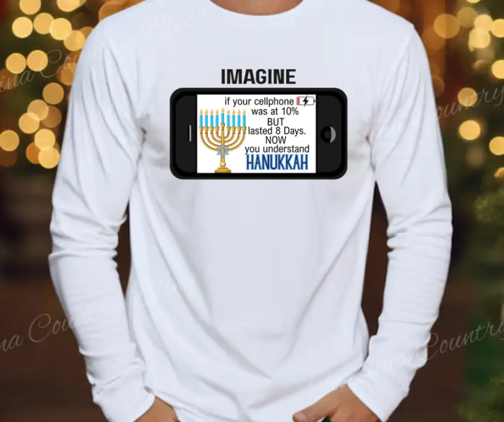 Understanding Hanukkah - Multi Small / Long Shirt