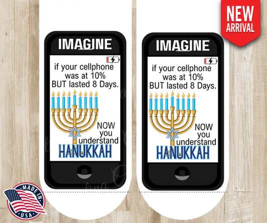 Understanding Hanukkah - Multi Socks