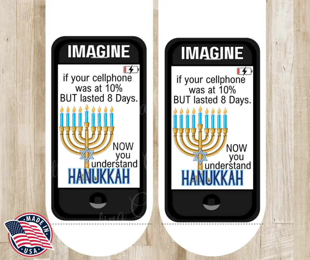 Understanding Hanukkah - Multi Socks