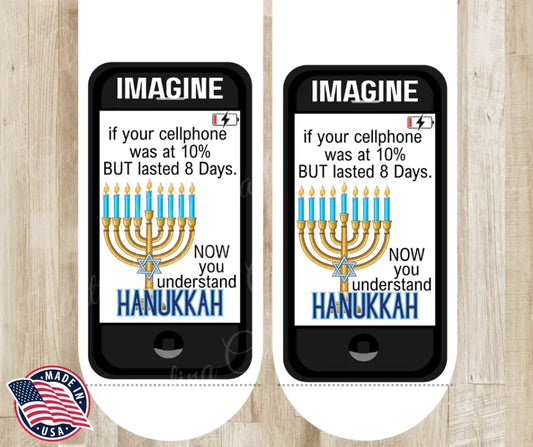 Understanding Hanukkah - Multi Socks