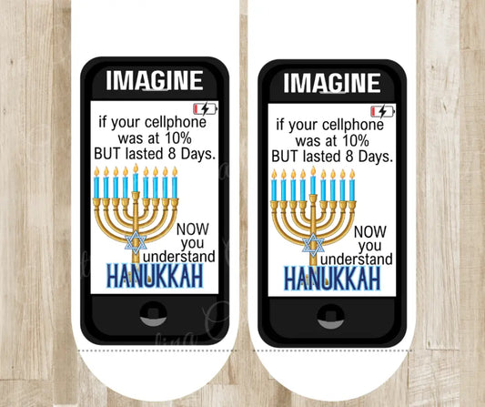 Understanding Hanukkah - Multi Socks