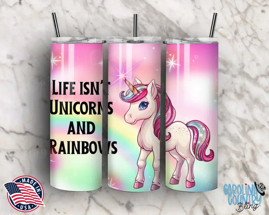 Unicorns & Rainbows – Multi Tumbler