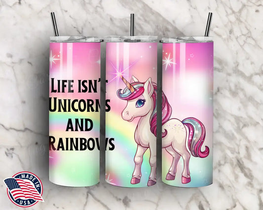 Unicorns & Rainbows – Multi Tumbler