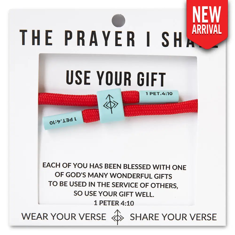 Use Your Gift 1 Peter 4:10 bracelet