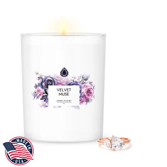 Velvet Muse 18oz Mystery Box Jewelry Candle Home Candle