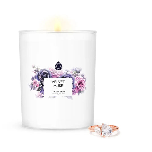 Velvet Muse 18oz Mystery Box Jewelry Candle Home Candle