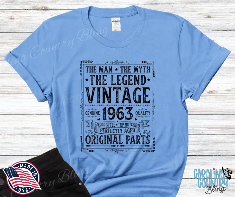 Vintage – Multi Small / Blue Shirt