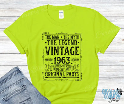 Vintage – Multi Small / Green Shirt