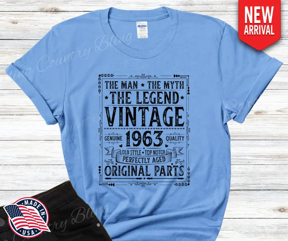 Vintage – Multi Small / Blue Shirt