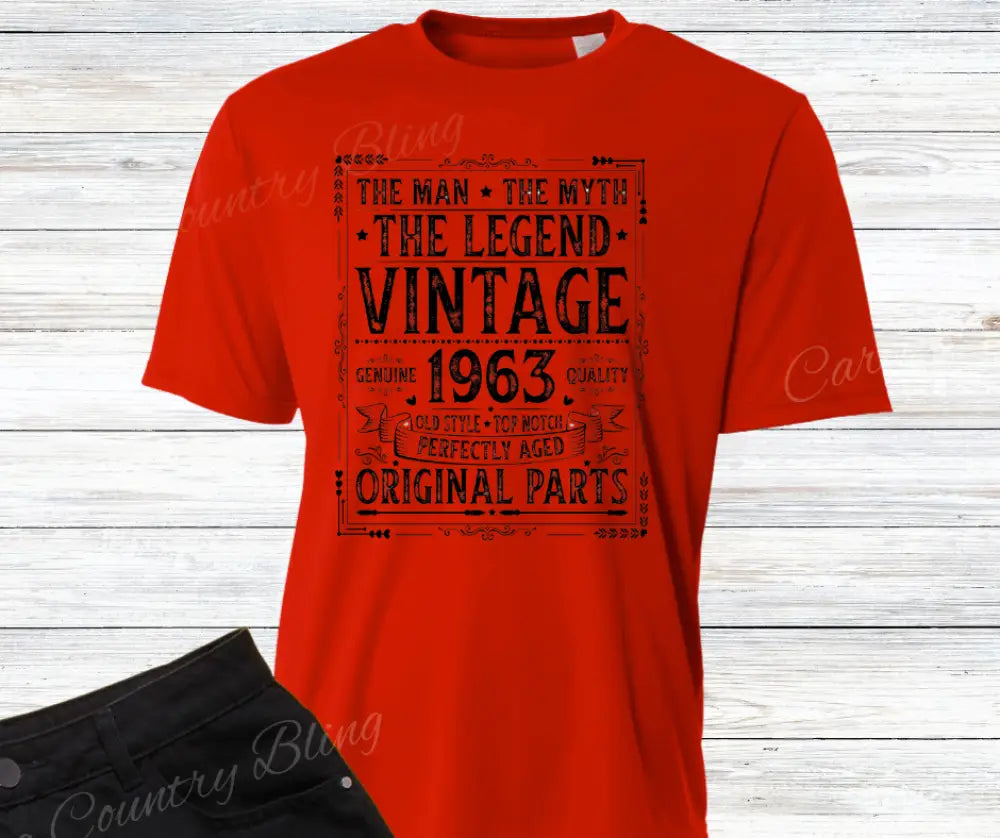 Vintage – Multi Small / Short / Red Shirt