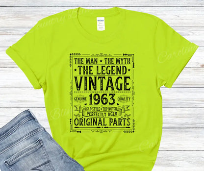 Vintage – Multi Small / Green Shirt