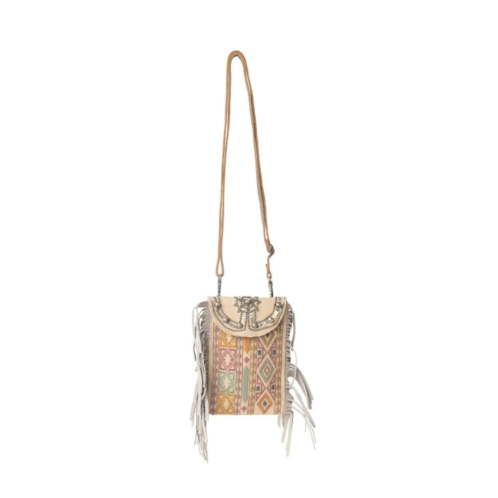 Myra Vintage Song Crossbody Bag in Sahara Clay - Sahara Clay - Bags