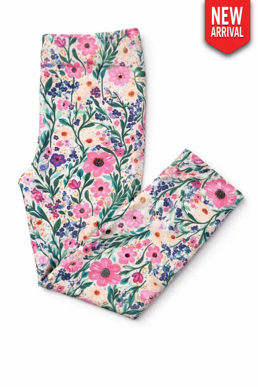 Vivid Garden Leggings - Leggings