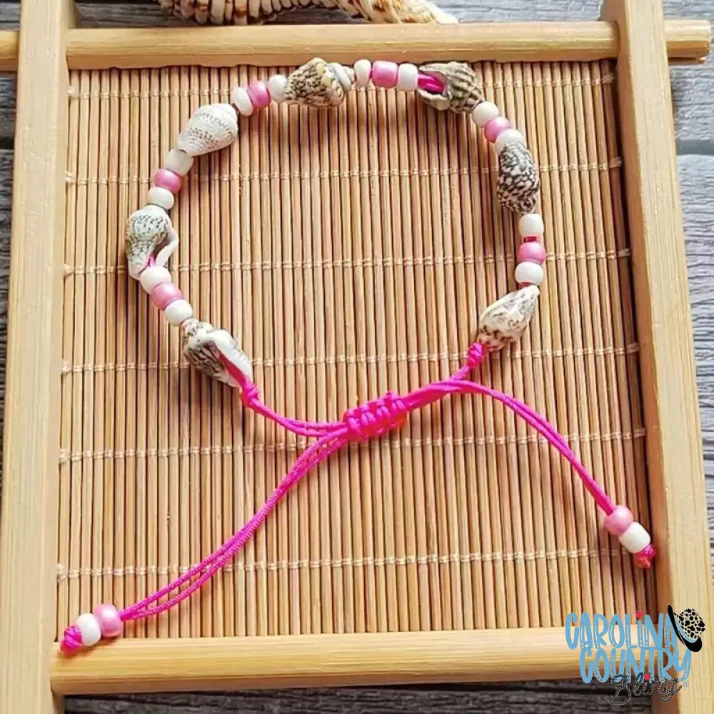 Walk On The Sand – Pink Bracelet