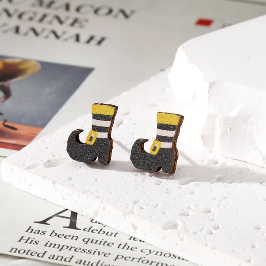 Walking Shoes – Multi Earrings