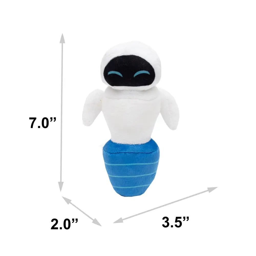 Wall-E Eve - Multi - Dog Toy Squeaky Plush