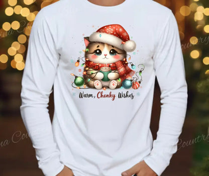 Warm Chonky Wishes - Multi Small / Long Shirt